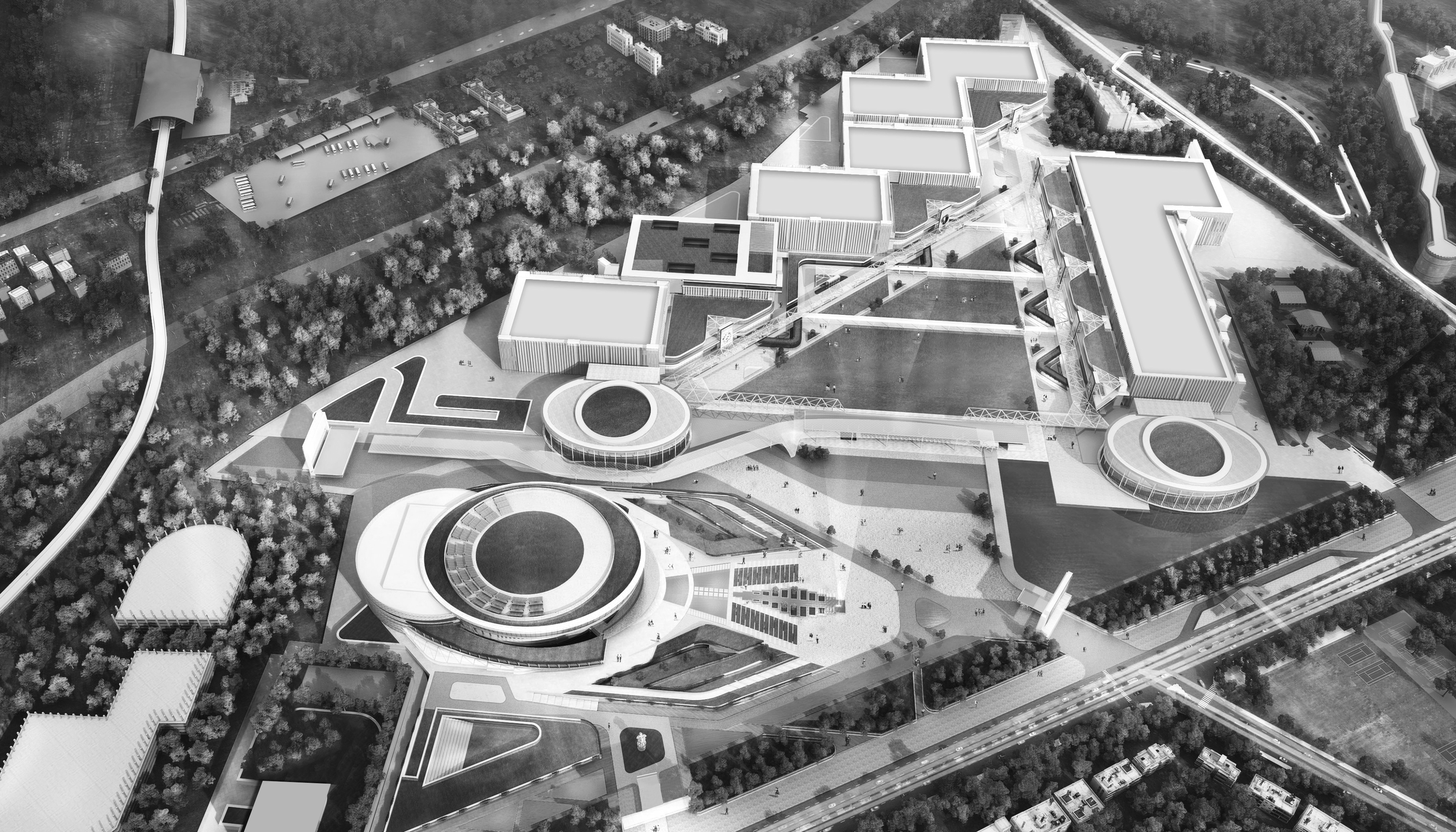 Pragati Maidan IECC convention complex